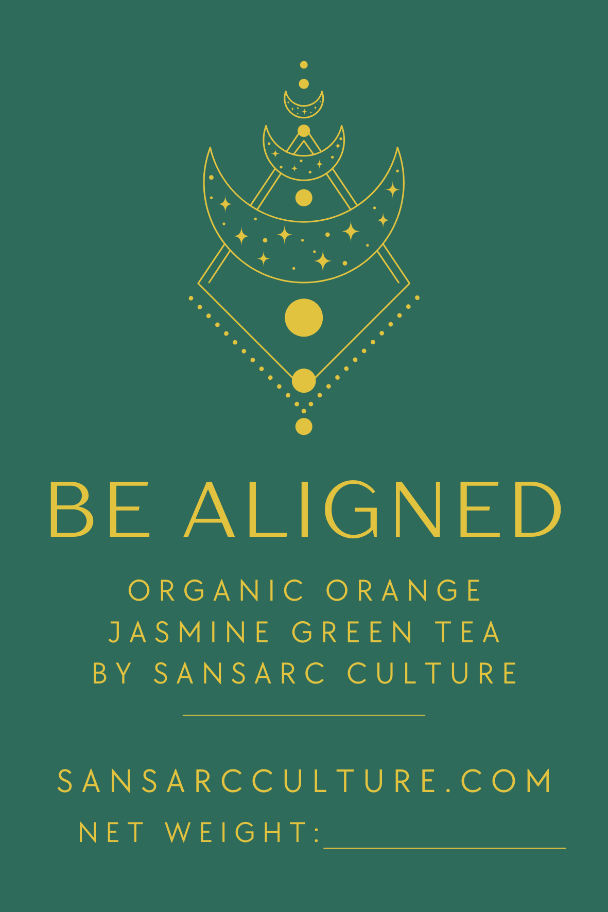 Altar-Be Aligned: Orange Jasmine Green Tea