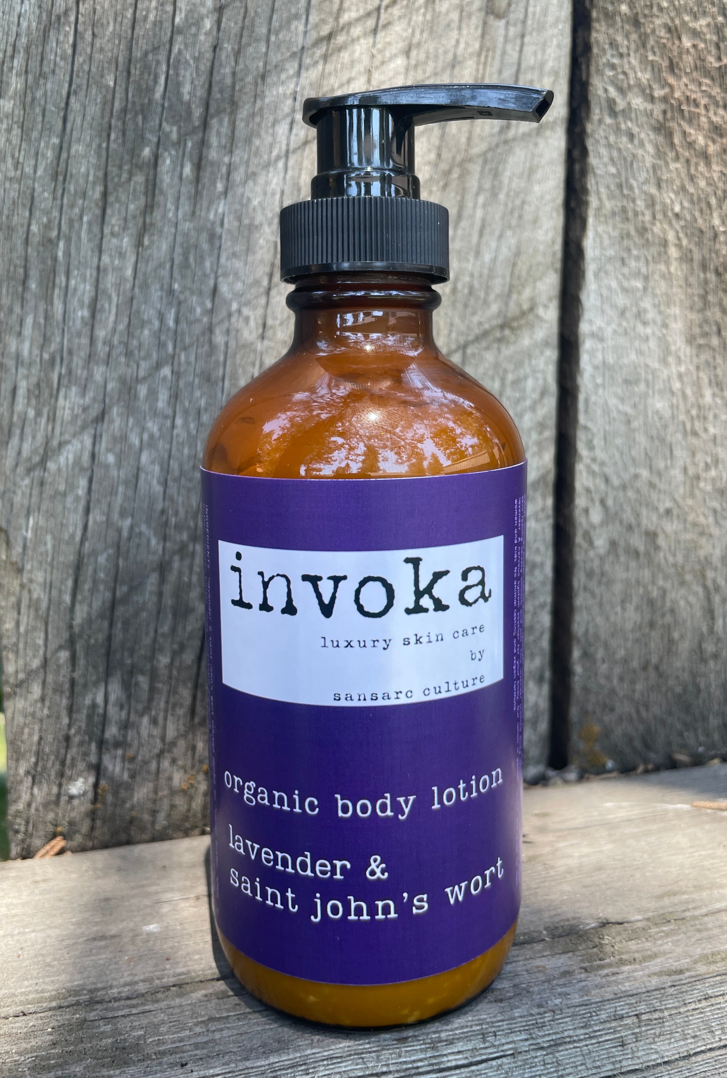 Invoka Lavender & Saint John's Wort Whipped Organic Body Lotion