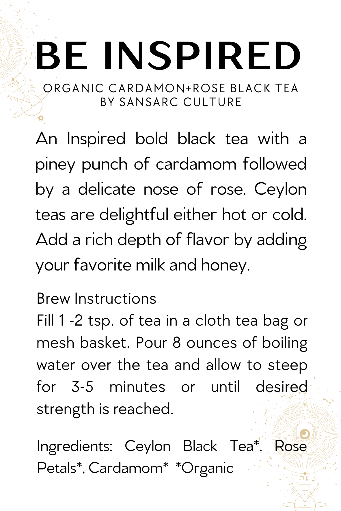 Altar-Be Inspired Tea