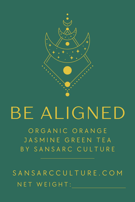 Be Aligned: Orange Jasmine Green Tea
