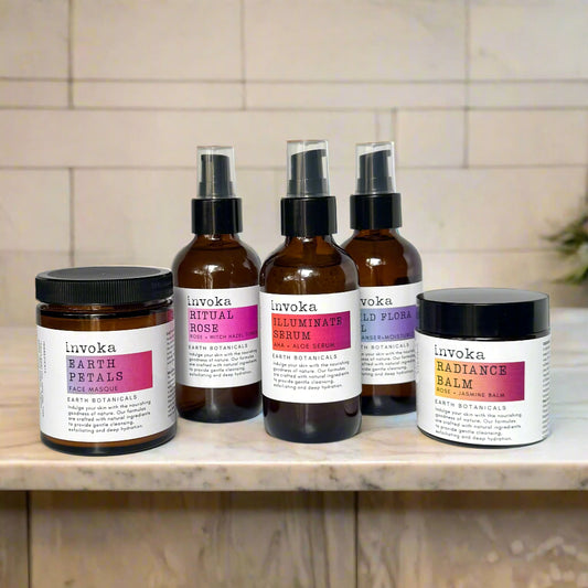 Invoka Facial-Earth Petals Face Masque