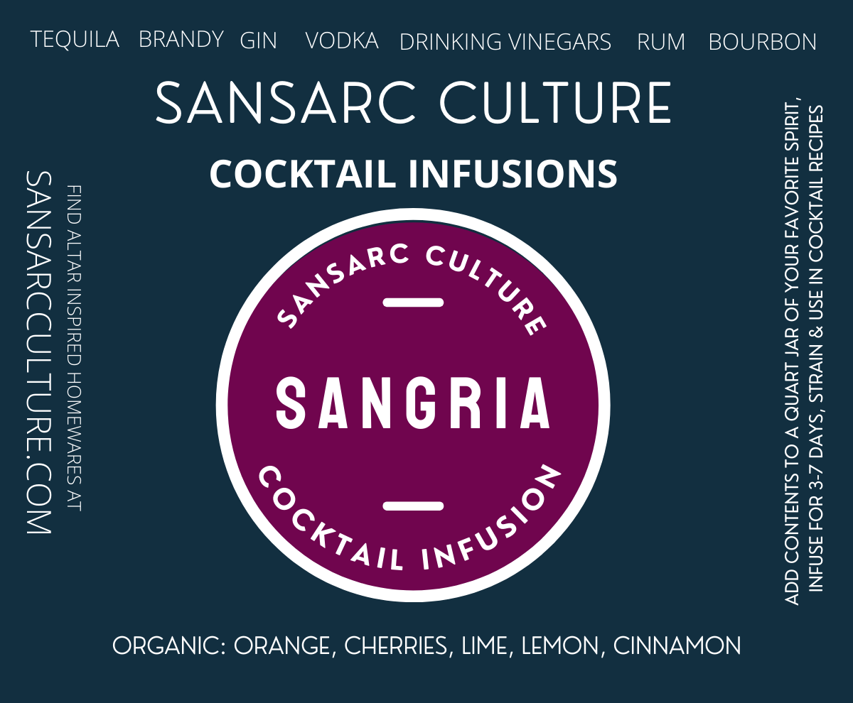 Altar Cocktail Infusion, Sangria
