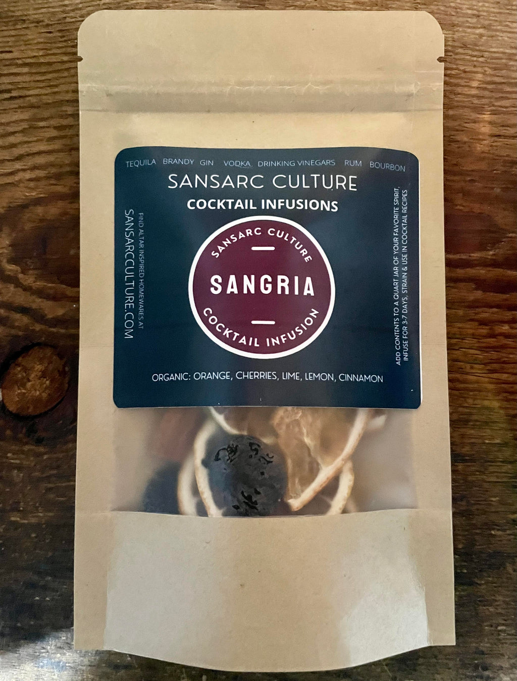 Altar Cocktail Infusion, Sangria