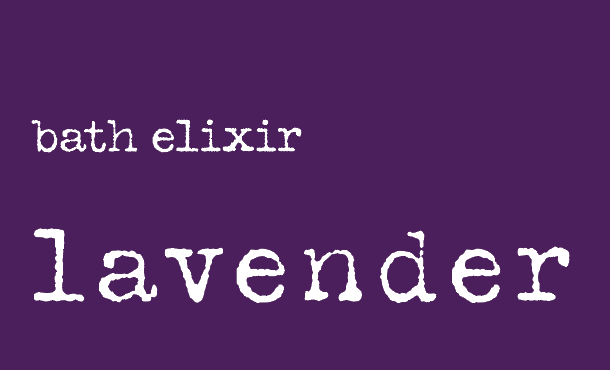 Bath Elixir, Lavender