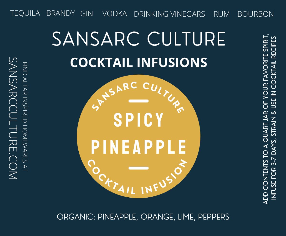 Altar Cocktail Infusion, Spicy Pineapple